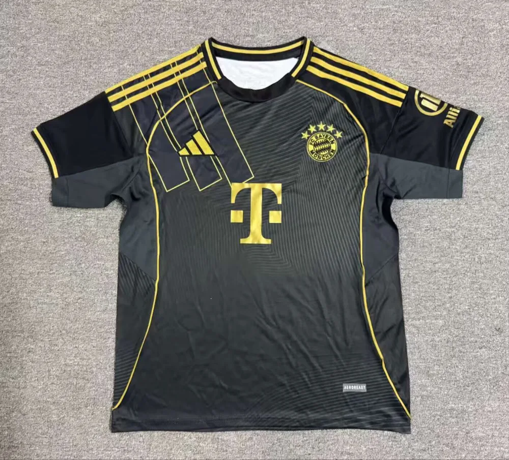 Camisa de Futebol Bayern Munich Concept Version Black 2025/2026  — main view
