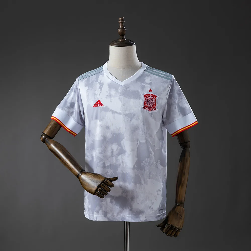 Camisa de Futebol Retro 2021 Espanha Away AAA qualidade fã — main view
