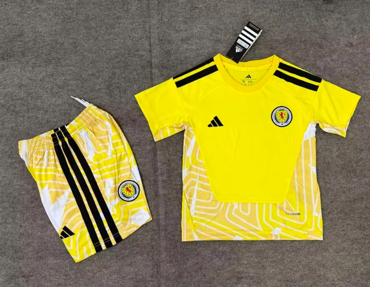 2026 Escocia Selección Nacional Portero Fútbol Camiseta  Talla Infantil — main view