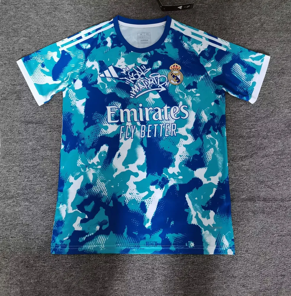 2025/2026 Real Madrid Maillot Édition Spéciale Bleu  — main view