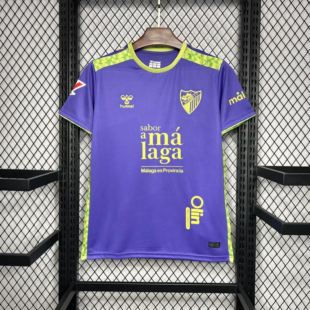 2024/2025 Malaga Auswärts Fußballtrikot AAA fan-gradät — main view