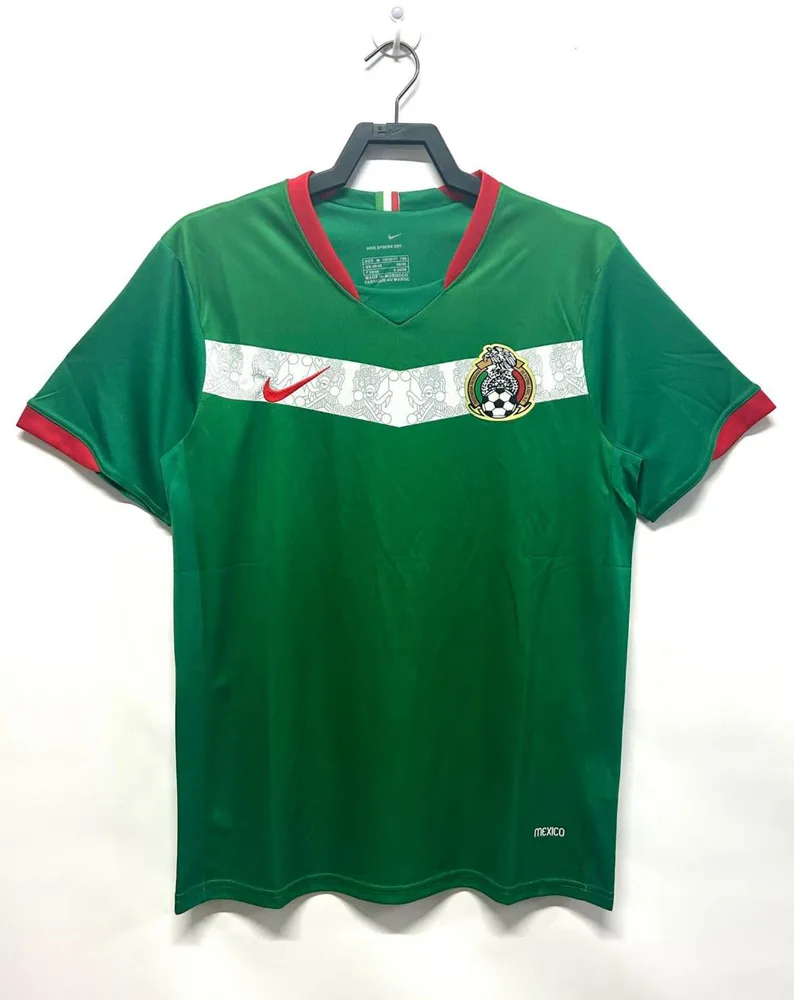 Camisa de Futebol Retro 2006 México Casa  — main view