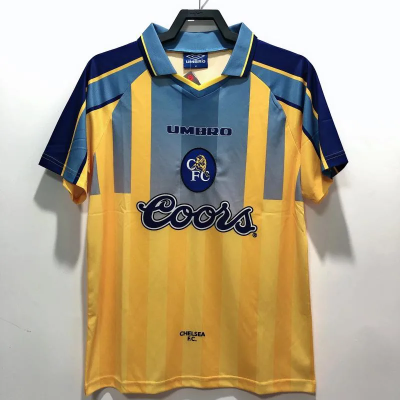 1995/1997 Retro Chelsea Auswärts Fußballtrikot  — main view