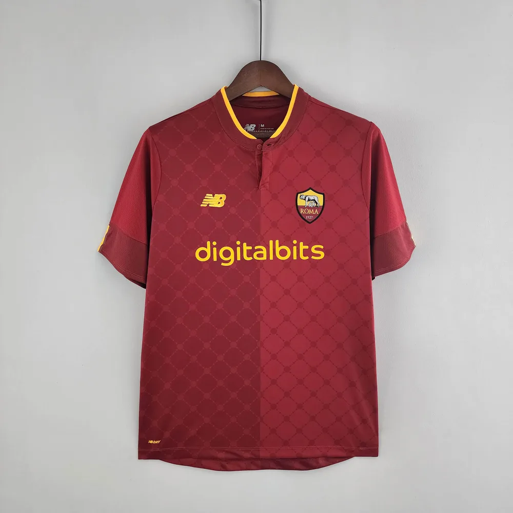 2022/2023 Roma Home Soccer Jersey  — main view