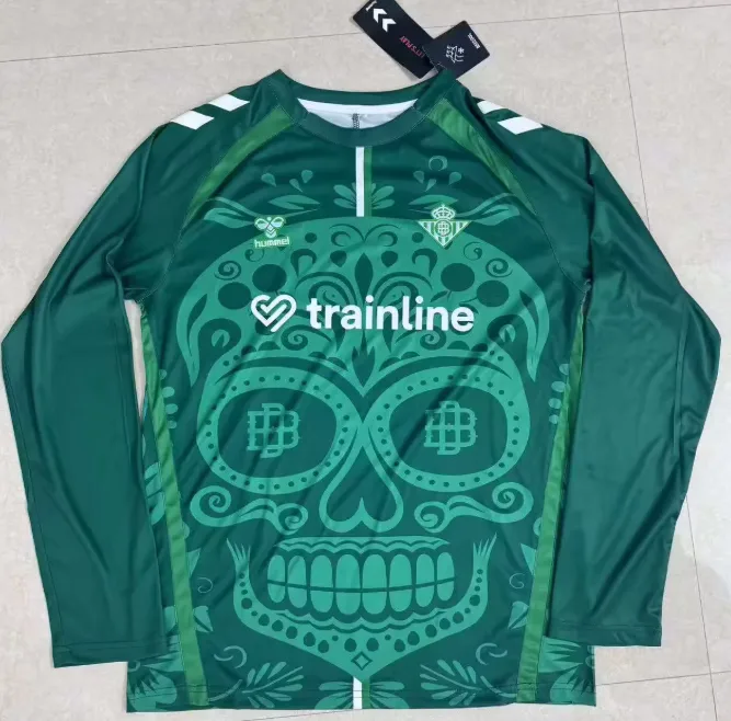 2025/2026 Langarm Real Betis Tag der Toten Fußballtrikot  — main view