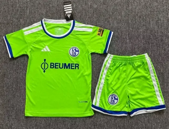 Maillot de football troisième extérieur Schalke 04 2026/2027 landaise  Taille enfant — main view