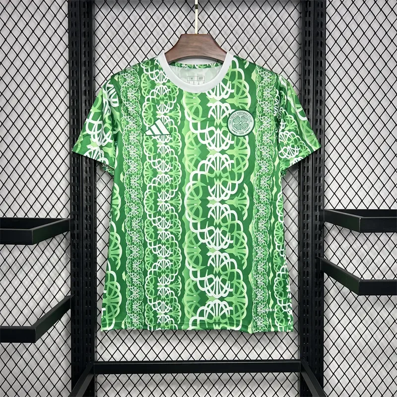 2024/2025 Celtic Pre-match Training Football Shirt  — main view