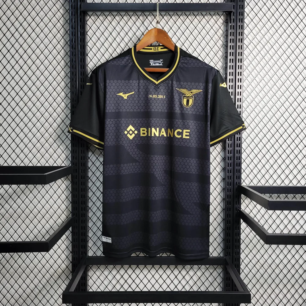 2023 Maillot Édition 10e Anniversaire Lazio Noir  — main view