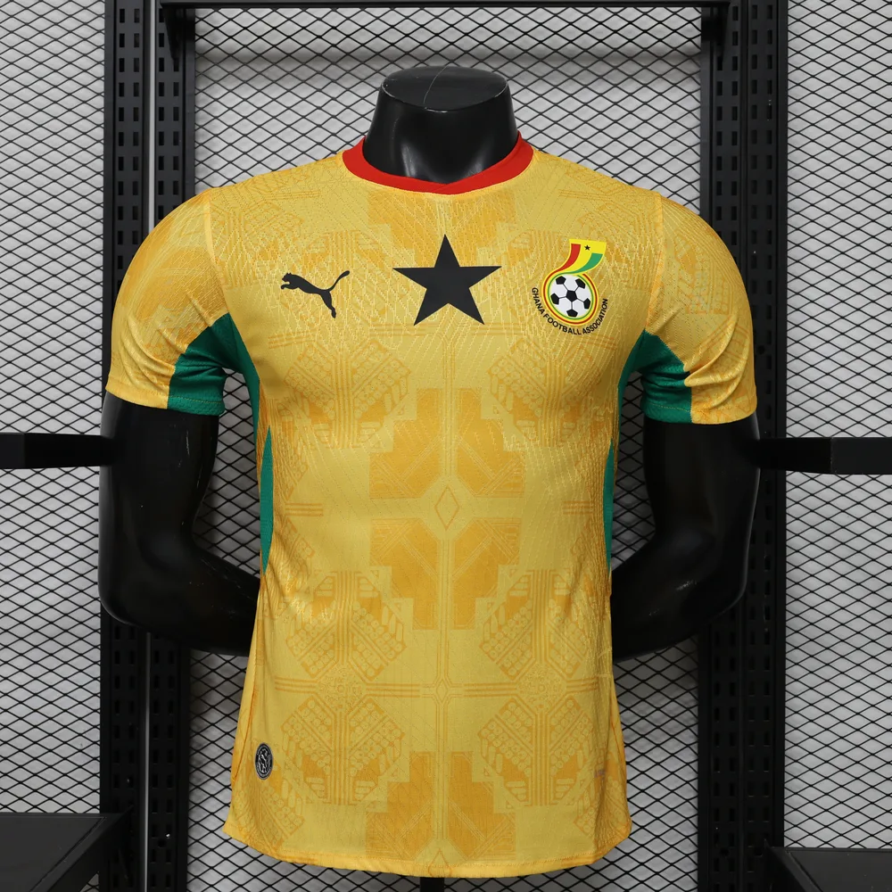 Maillot de football extérieur équipe nationale Ghana 2026 Version Joueur AAA qualité fan — main view