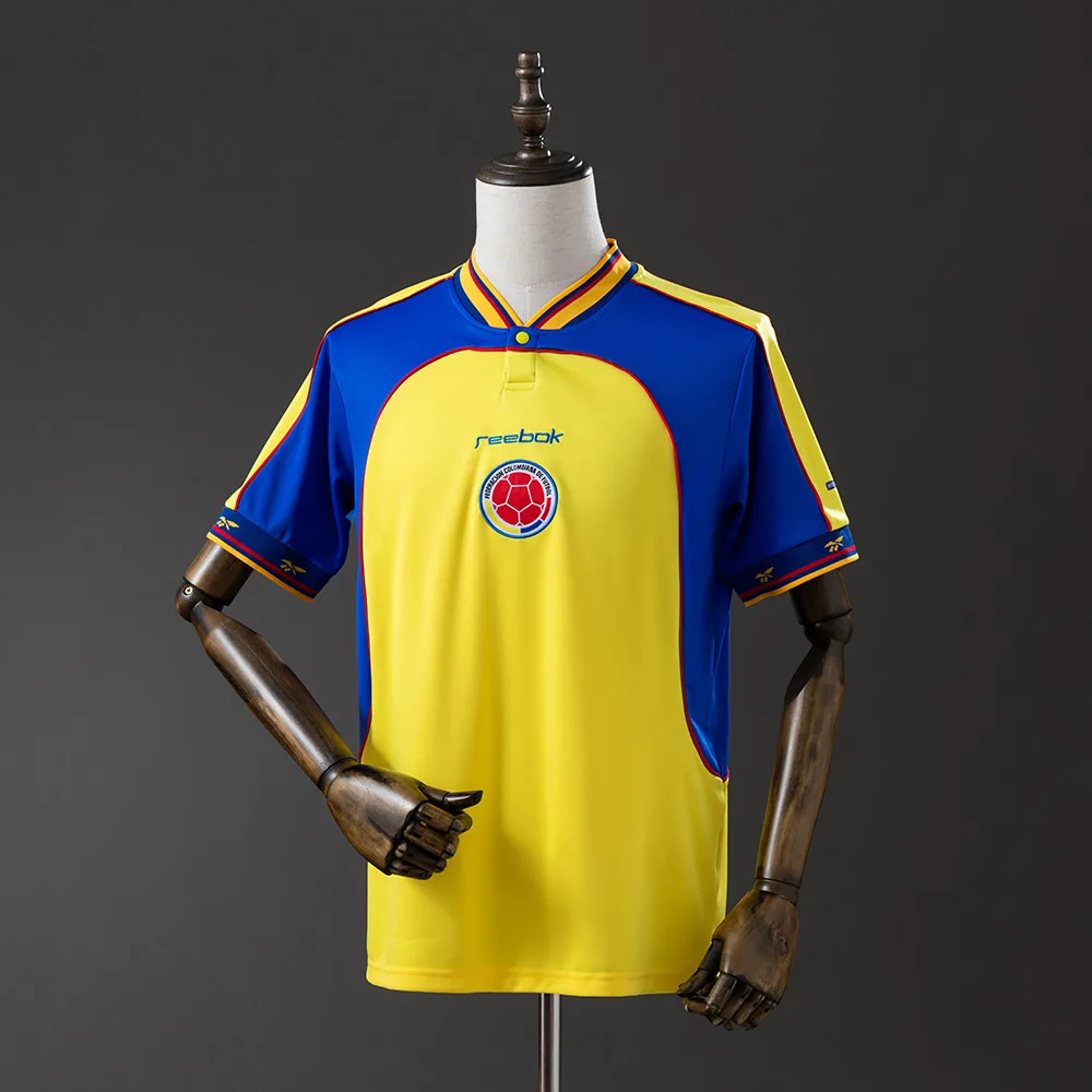 Camiseta Retro Colombia Local 2001/2002 AAA calidad aficionado — main view