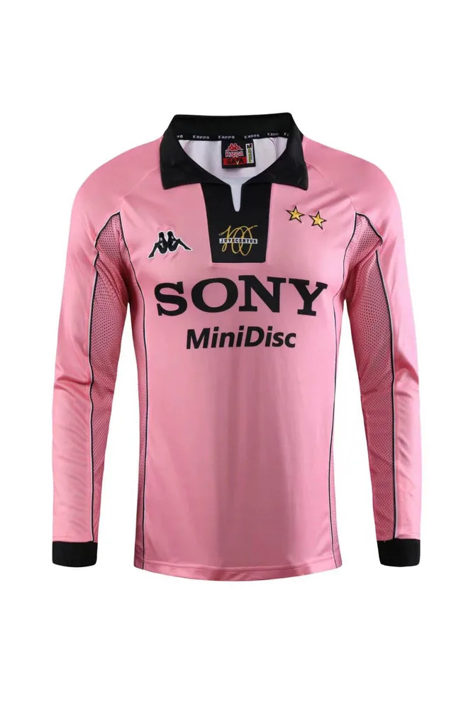 1997/1998 Retro Long Sleeve Juventus Away Soccer Jersey  — main view