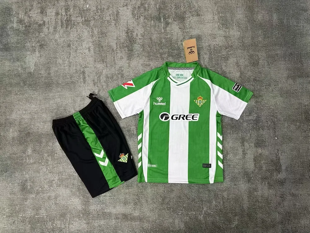 2025/2026 Real Betis Home Football Shirt Quality Kids Size — main view