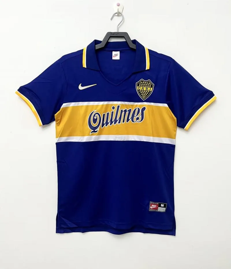 Maillot de Foot Domicile Rétro Boca Juniors 1996/1997  — main view