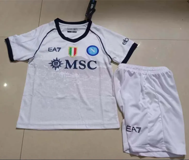 2023/2024 Napoli Away Soccer Jersey  Kids Size — main view