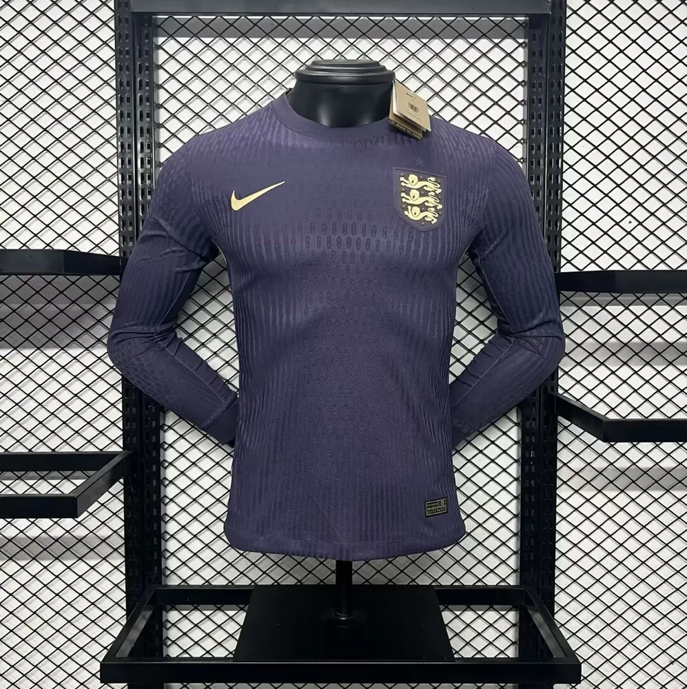 2024-2025 Player Version England Away Long Sleeves Football Shirt  — main view