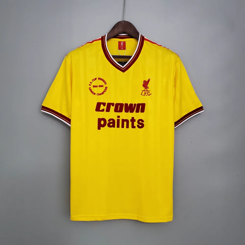Camisa de Futebol Retro Liverpool Away 1985/1986 Qualidade Tailândia — main view