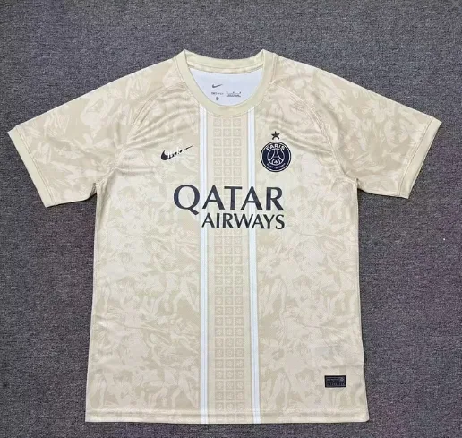 2026/2027 PSG Paris Saint-Germain Édition Spéciale Blanc Cassé Maillot de Football   — main view