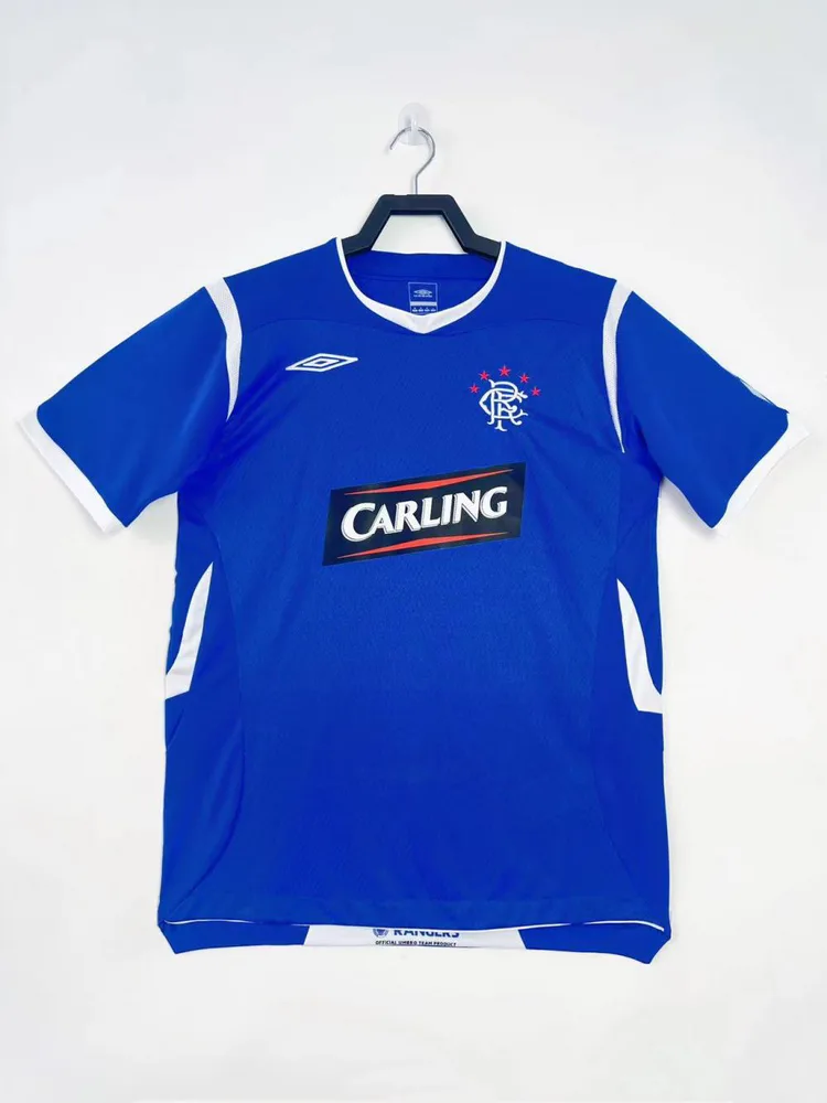 2008-2009 Retro Rangers Home Football Shirt  — main view