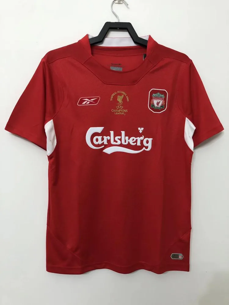 Maillot de football domicile rétro Liverpool 2004/2005  — main view