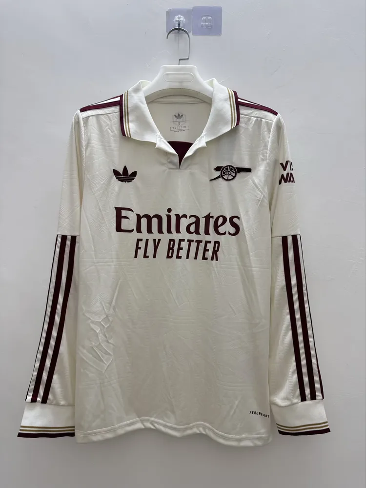 Maillot Extérieur Arsenal Manches Longues 2025/2026  — main view