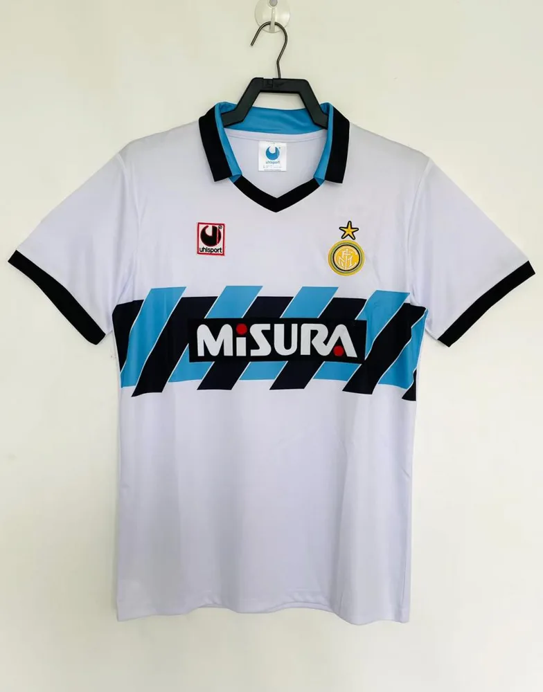 1990-1991 Retro Inter Milan Camiseta Visitante  — main view