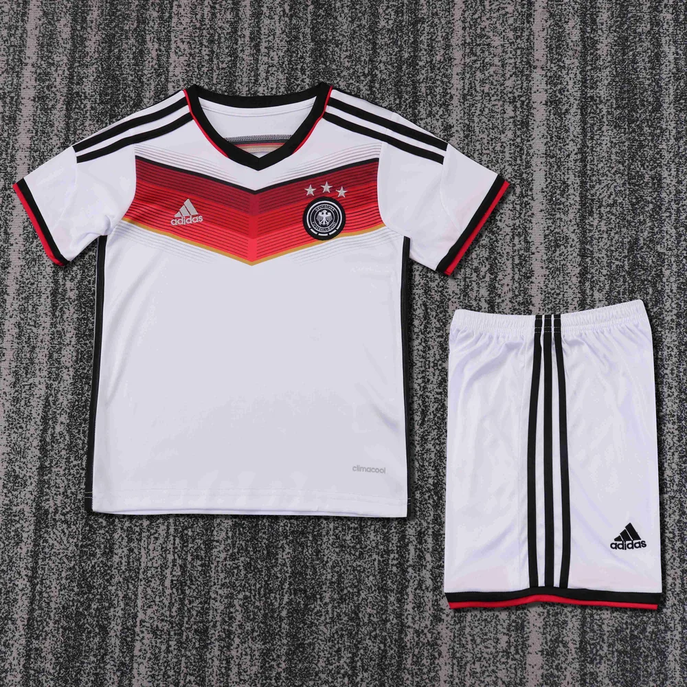 2014 Retro Germany Home Football Shirt   Kids Size — main view