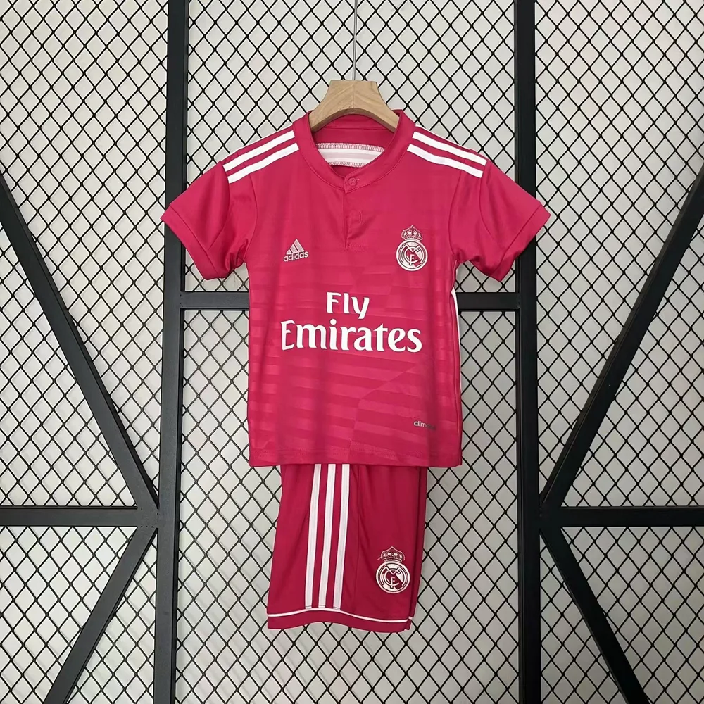 2014/2015 قميص ريال مدريد خارج الأرض رجعي جودة تايلاندية مقاس أطفال — main view
