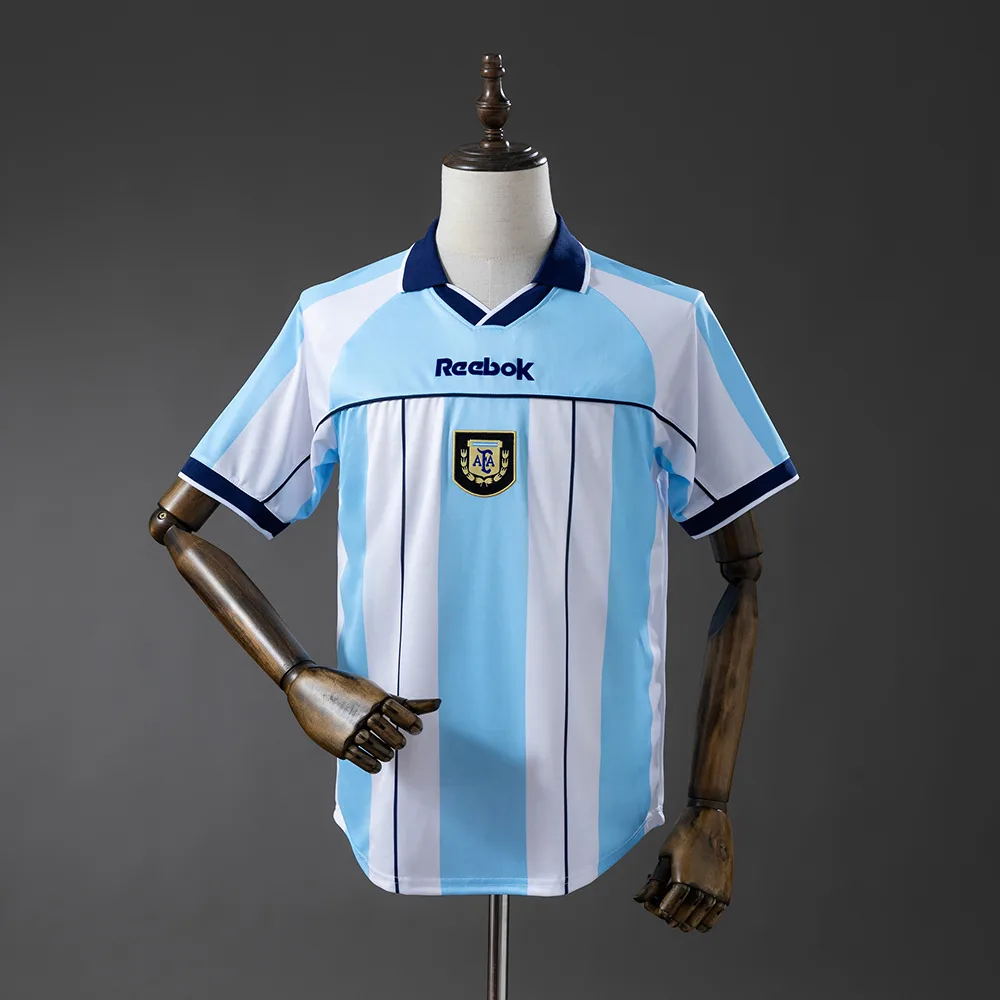 2000/2001 Retro Argentinien Auswärtstrikot AAA Fan-Qualität — main view