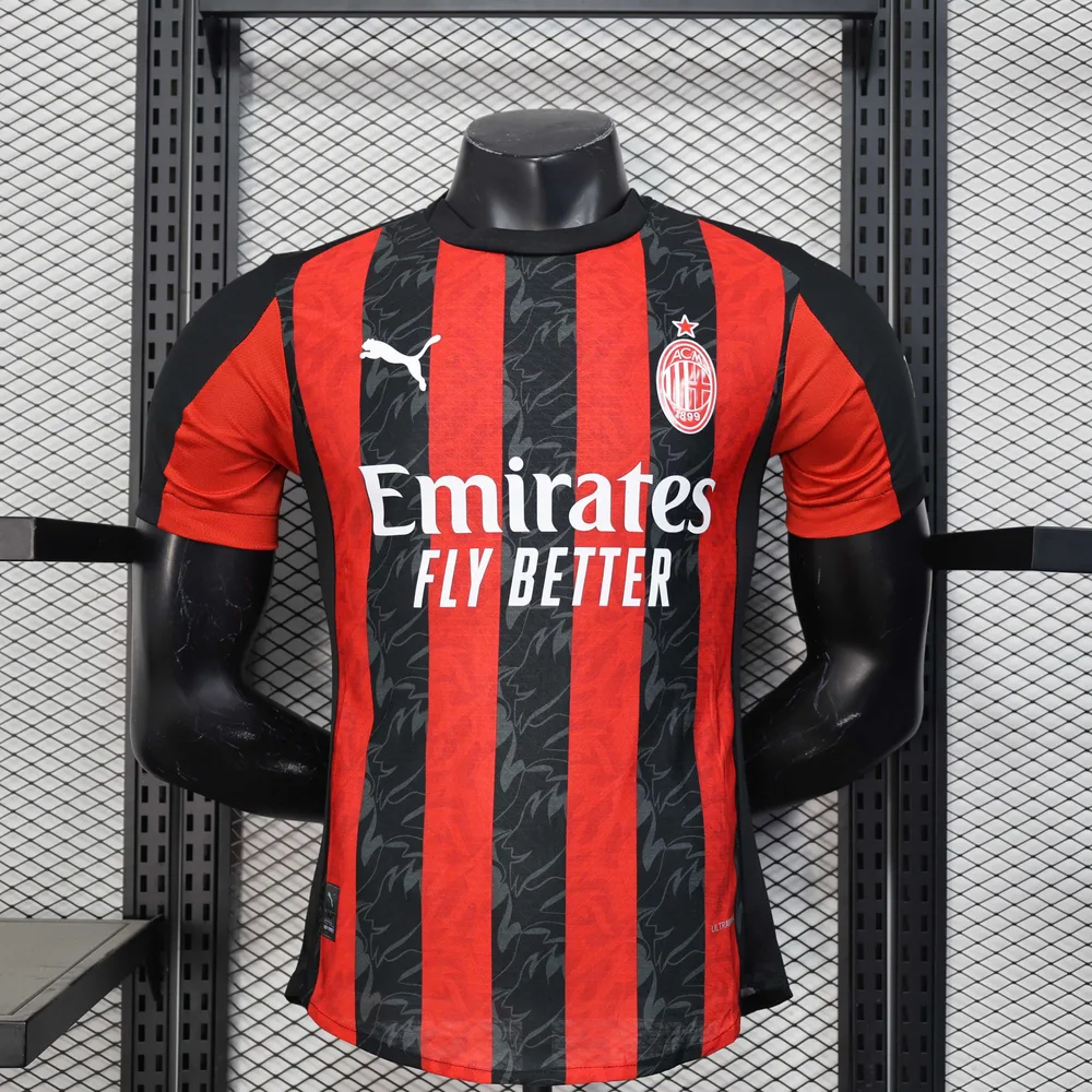 2025/2026 نسخة لاعب إيه سي ميلان المنزلي قميص كرة قدم جودة تايلاندية — main view