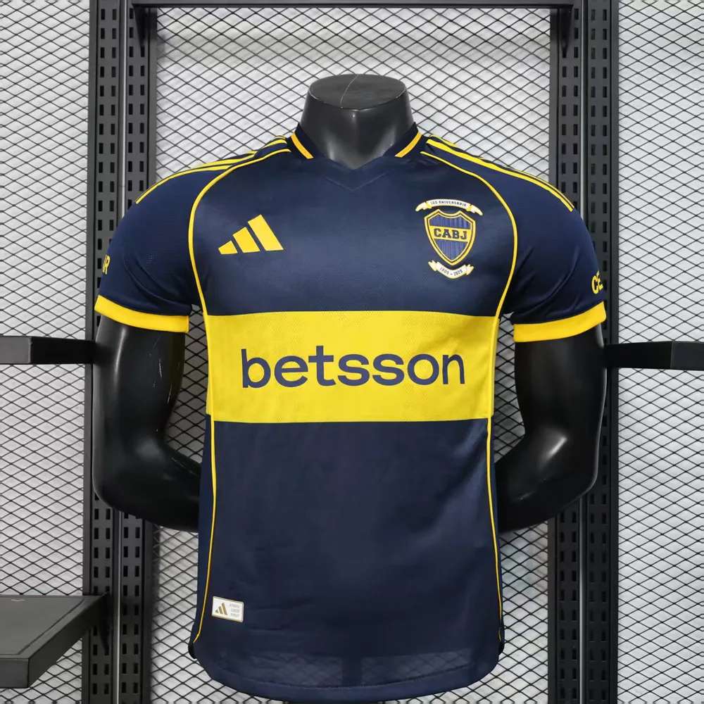 Maillot de Foot Domicile Boca Juniors Version Joueur 2025/2026  — main view