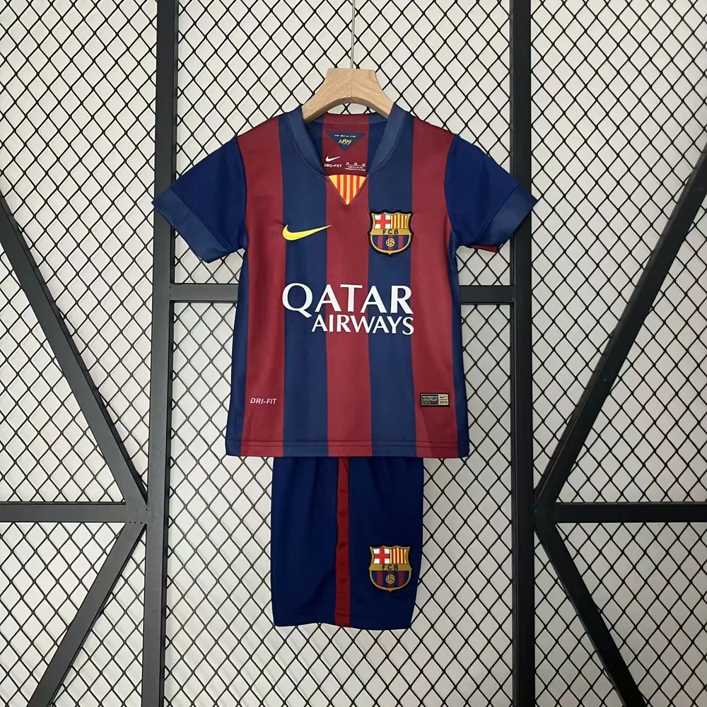 2014/2015 Retro Barcelona Home Football Shirt  Kids Size — main view