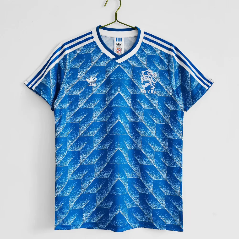 1988 Retro Netherlands Away Football Shirt  — main view