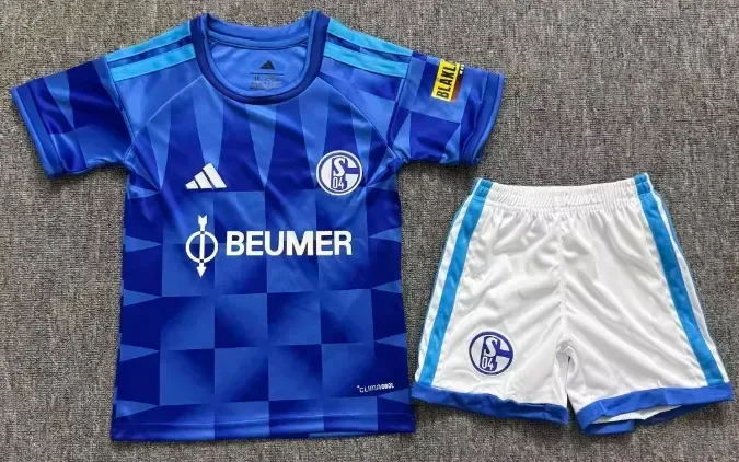 2026/2027 Schalke 04 Heimtrikot Fußball   Kindergröße/ — main view