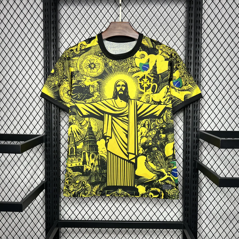 2024-2025 Brasilien Sonderedition Gelb Trikot — main view
