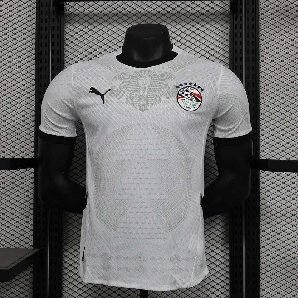 2024/2026 Version Joueur Maillot Extérieur Équipe Nationale Égypte AAA qualité fan — main view