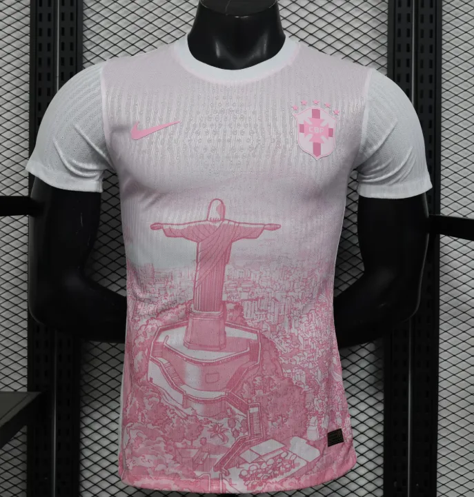 2025/2026 Player Version Brazil Jesus Special Edition 02 Football Jersey  — main view