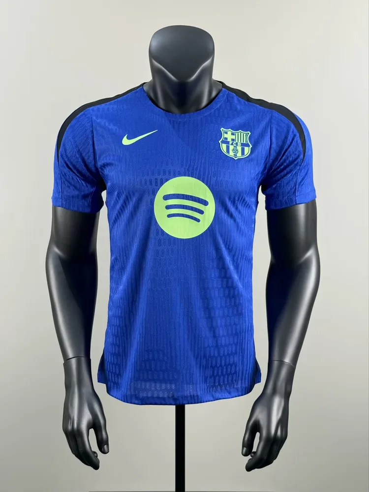 2025/2026 Player Version BarcelonaTraining clothes Blue Football Jersey  — main view