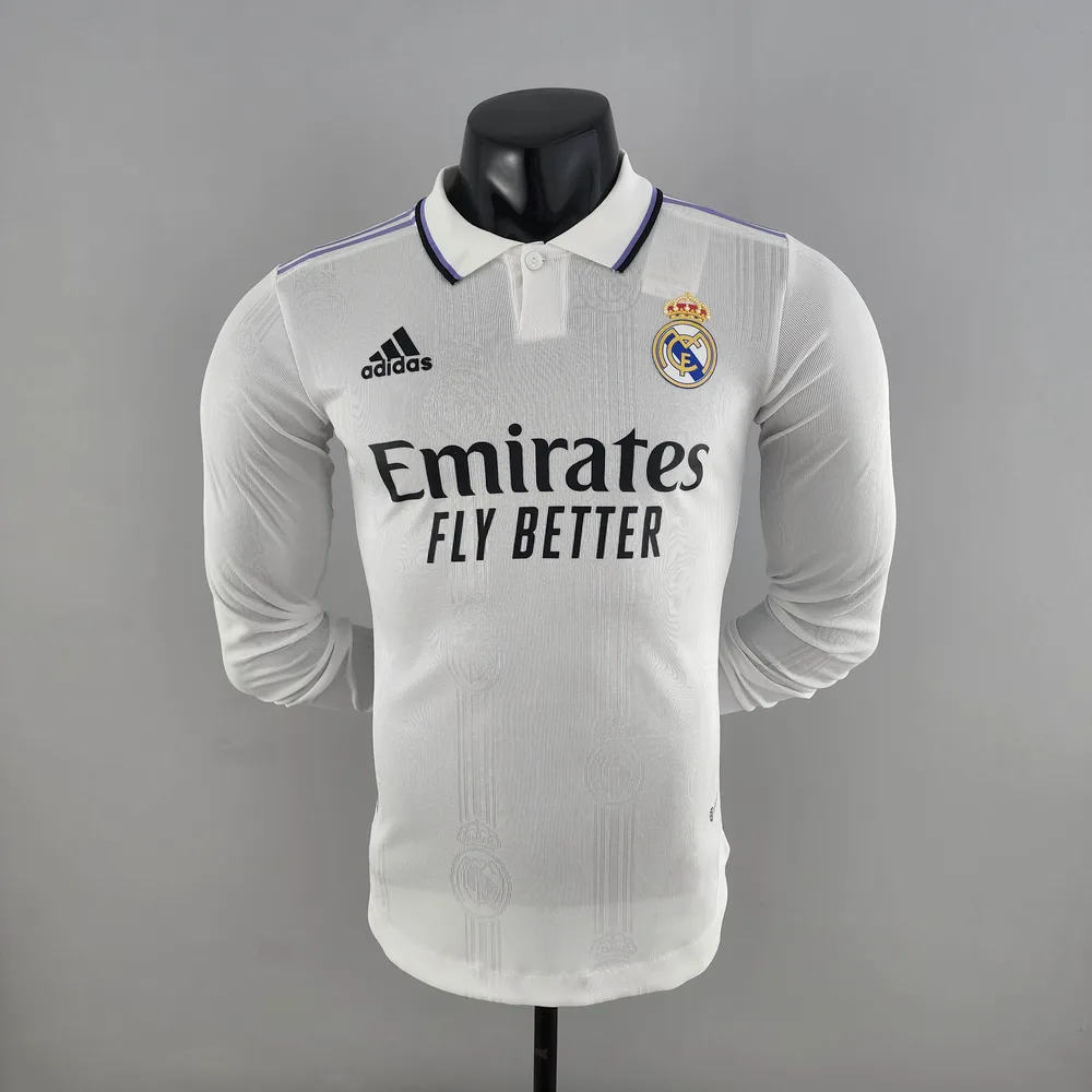 2022/2023 Manga Larga Versión Jugador Real Madrid Local  — main view