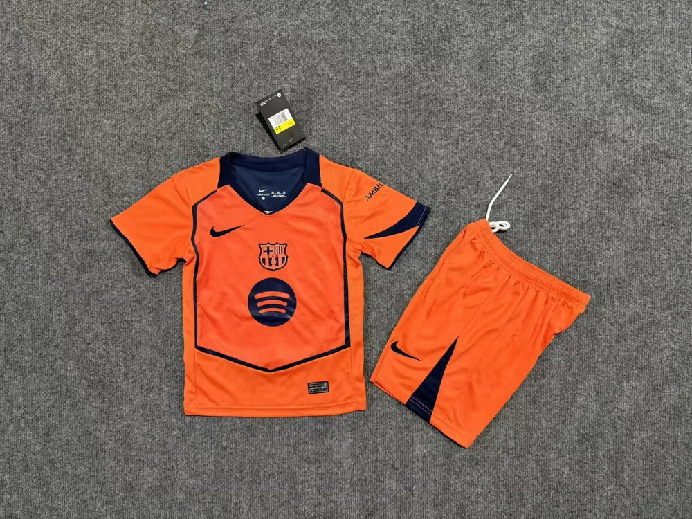 2025/2026 Barcelona Third Away Football Jersey  Kids Size — main view