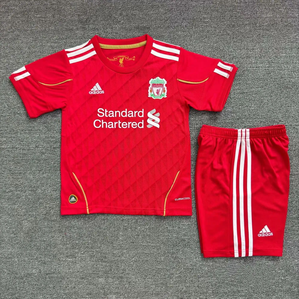 2010/2011 Retro Liverpool Fußballtrikot Heim   Kindergröße — main view