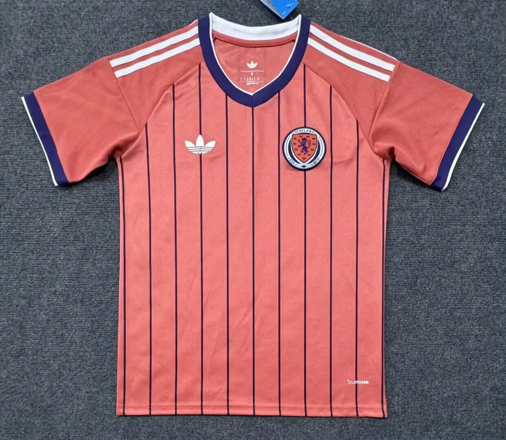Maillot de football extérieur 2026 Écosse Équipe Nationale lande — main view