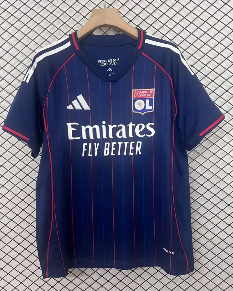 2025/2026 Lyonnais Camisa de Futebol Visitante  — main view