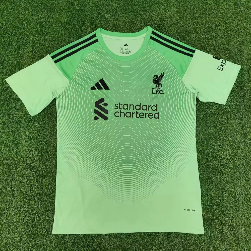 2025/2026 Maillot Gardien Liverpool Vert  — main view