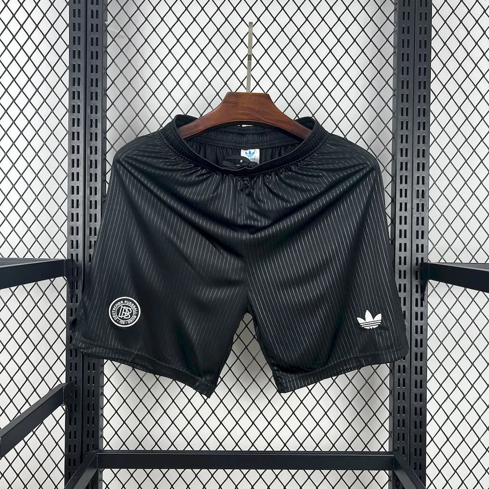2025 Deutschland 125. Jubiläumsausgabe schwarze Shorts AAA Fan-Qualität — main view