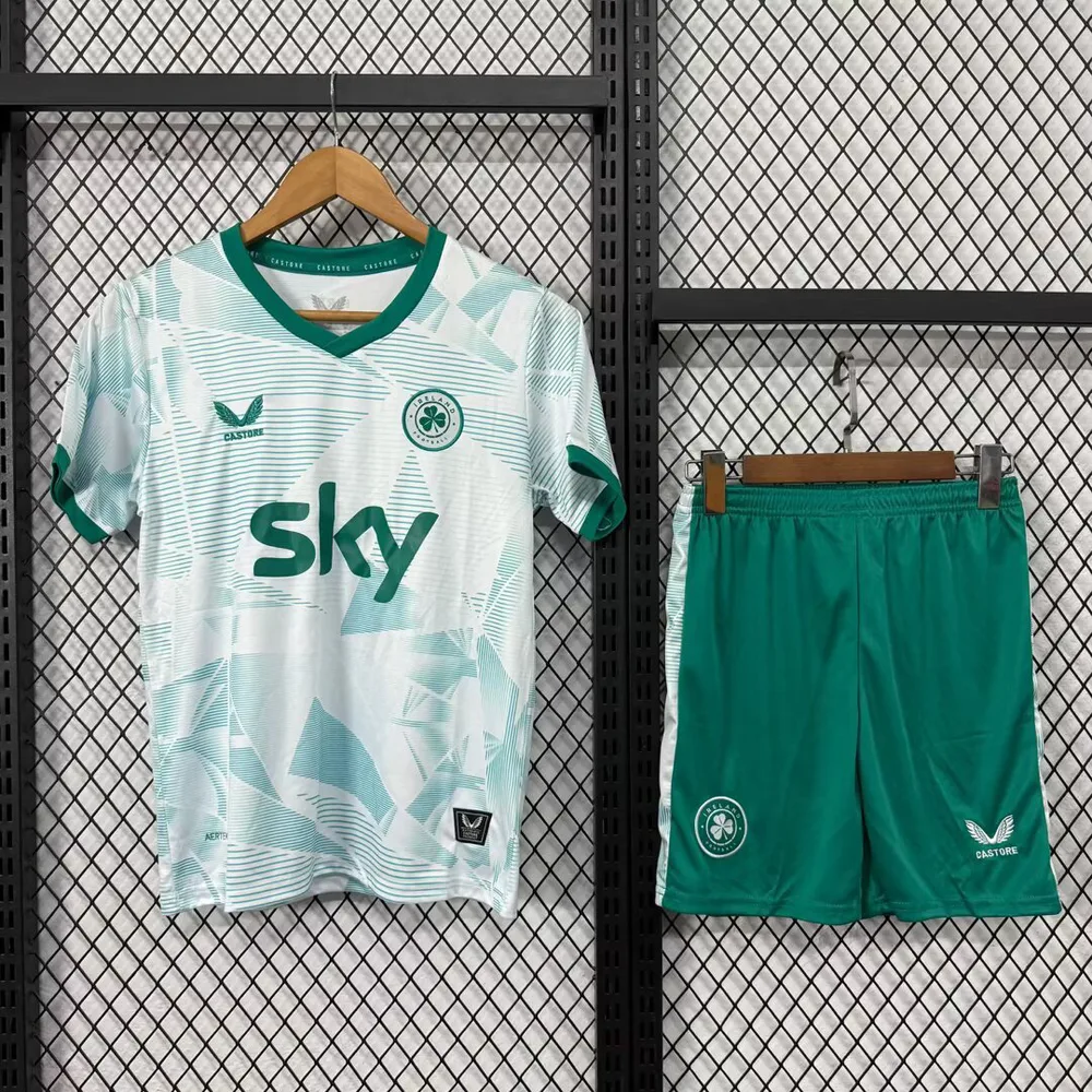 2025/2026 Camisa de Futebol Visitante da Irlanda  Tamanho Infantil — main view