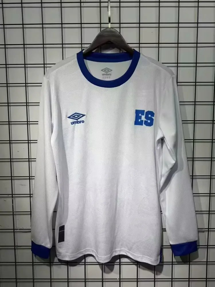 2025/2026 Long Sleeve El Salvador Away Football Jersey  — main view