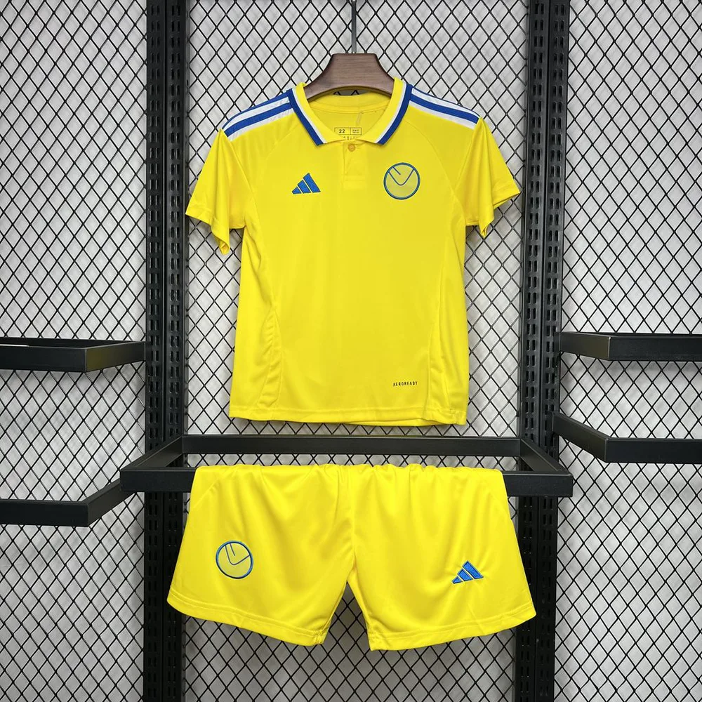 2024/2025 قميص Leeds United الخارجي جودة تايلاندية مقاس أطفال — main view