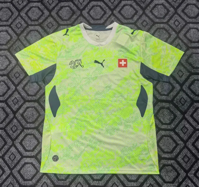 2026 Schweiz Nationalmannschaft Auswärts Fußballtrikot   — main view