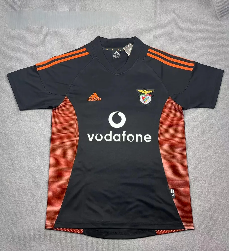 2002-2003 Retro Benfica Auswärts Fußballtrikot   — main view