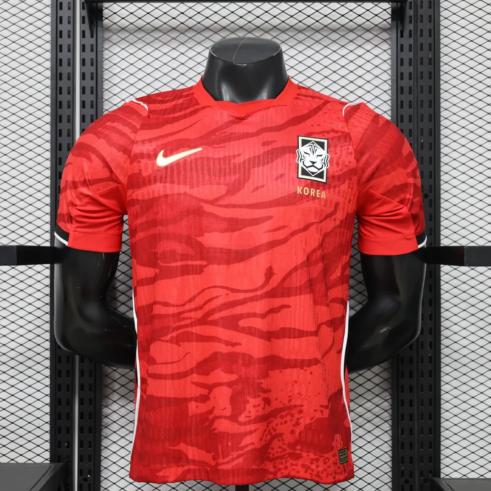 نسخة اللاعب 2026 قميص كرة القدم الوطني الكوري الأساسي لكأس العالم درجة المشجع AAA — main view